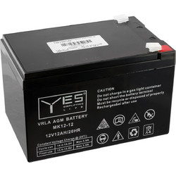 Yes MK12-12 Μπαταρία VRLA 12V 12Ah