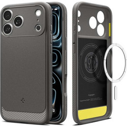 Spigen Rugged Armor Magsafe Back Cover Grey (iPhone 18 Pro Max / 17 Pro Max)