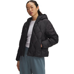 Under Armour Legend Down Γυναικείο Μπουφάν Χειμωνιάτικο Puffer Μακρύ Μαύρο 6008818-001