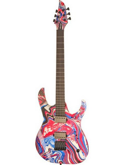 Mayones Duvell Elite Ηλεκτρική Κιθάρα ST Style με Μαγνήτες HH & Ταστιέρα Ebony Custom Swirl