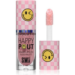 Revolution Happy Pout Pink Bliss Lip Gloss 4.6ml