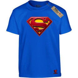 Takeposition Super Man Παιδικό T-Shirt Κοντομάνικο Royal Blue 214-806-1079