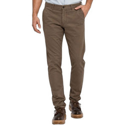 Brokers Ανδρικό Παντελόνι Chino Slim Εφαρμογή Καφέ 26514-401-451