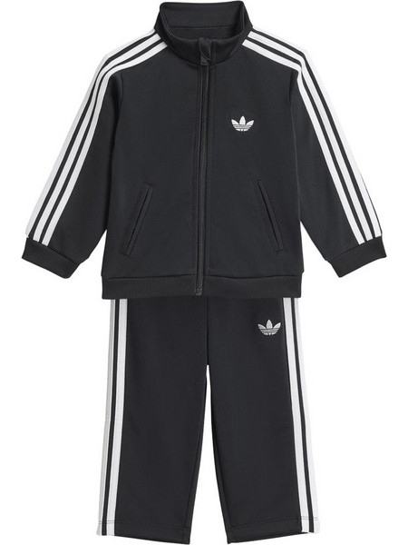 Adidas Originals Firebird Βρεφικό Σετ Φόρμας Χειμωνιάτικο Μαύρο KD1003