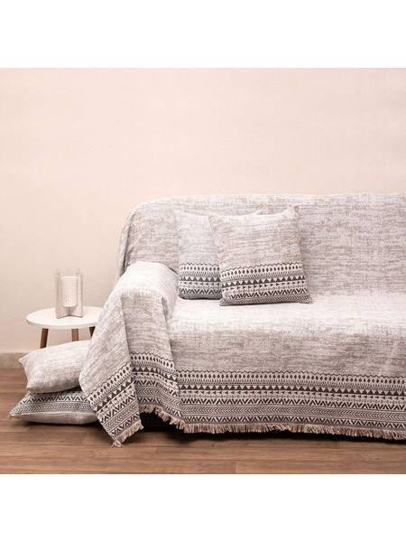 Viopros Ριχτάρι Διθέσιου Καναπέ 180x240 Throws 3021 Beige