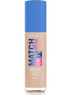 Rimmel Match Perfection 100N Ivory Liquid Make Up SPF20 30ml