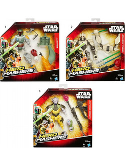 Hasbro Star Wars Hero Mashers Φιγούρα Δράσης για 4+ Ετών 15.25cm Διάφορα Σχέδια