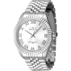 Invicta Specialty Ανδρικό Ρολόι με Ασημί Μεταλλικό Μπρασελέ 47397