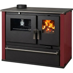 Verso CS Plus Red Left Ξυλόσομπα με Φούρνο 7.7kW