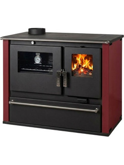 Verso CS Plus Red Left Ξυλόσομπα με Φούρνο 7.7kW
