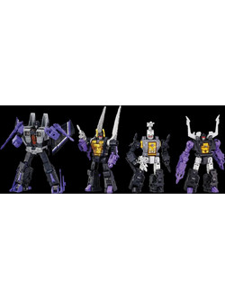 Takara Tomy Transformers Dramatic Capture Series Decepticons Part 2 Σετ Φιγούρες Δράσης