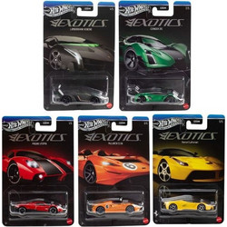 Mattel Hot Wheels Silver Series Exotics Διάφορα Σχέδια