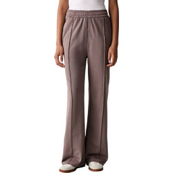Calvin Klein Γυναικείο Παντελόνι Φόρμας Καφέ LV047H220G-1SJ