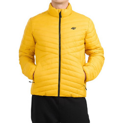 4F Ανδρικό Μπουφάν Χειμωνιάτικο Puffer Κίτρινο 4FWAW26TDJAM0934-71S