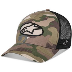 Alpinestars Ανδρικό Καπέλο Jockey με Δίχτυ Snapback Υφασμάτινο Χακί 25014502