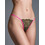 Milena By Paris Γυναικείο Sexy String με Δαντέλα Χακί 6993