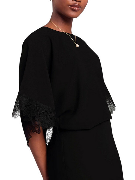 Ted Baker Γυναικείο Χειμερινό Crop Top Μαύρο 285847