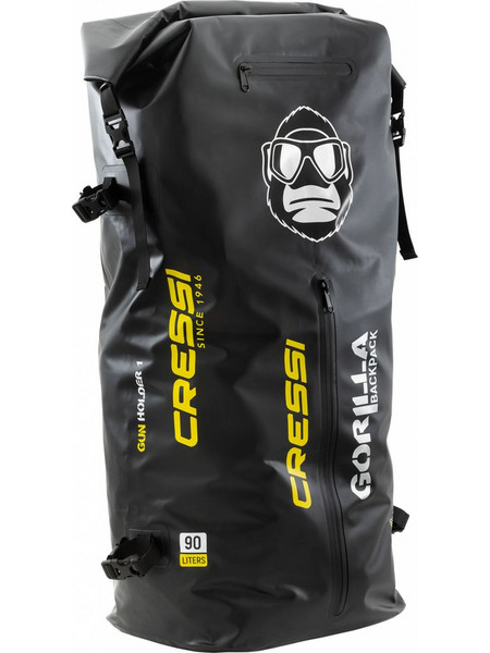Cressi Gorilla XUA925555 Στεγανός Σάκος Πλάτης Μαύρος Κίτρινος