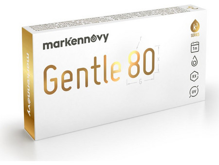 Mark'ennovy Gentle 80 Multifocal Μηνιαίοι Φακοί Επαφής Πολυεστιακοί Βιομιμητικοί με Φίλτρο UV 3τμχ