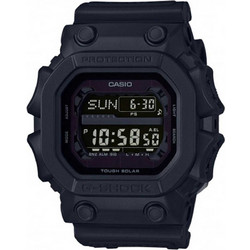 Casio G-Shock Ψηφιακό Ανδρικό Ρολόι Χρονογράφος Solar με Μαύρο Καουτσούκ Λουράκι GX-56BB-1