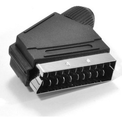 SCART HEAD MALE CONNECTOR 21p BLACK SC2003 ΤΕΛΙΚΟ ΒΥΣΜΑ ΑΡΣΕΝΙΚΟ