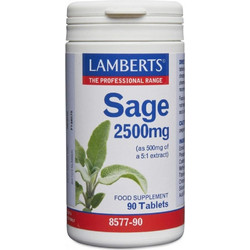 Lamberts Sage 2500mg 90 Ταμπλέτες