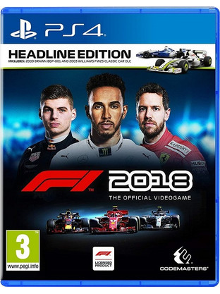F1 2018 Headline Edition PS4