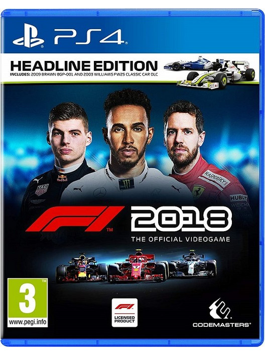 F1 2018 Headline Edition PS4