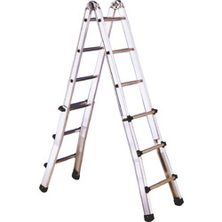 Profal Scallissima Διπλή Σκάλα Αλουμινίου 2x12 Σκαλοπάτια