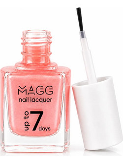 Magg Nail Lacquer 28 Pink Pear Gloss Βερνίκι Νυχιών Μακράς Διαρκείας Quick Dry 12ml