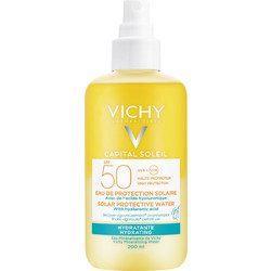 Vichy Capital Soleil Hydrating Solar Protective Water Αντηλιακό Spray Σώματος SPF50 200ml