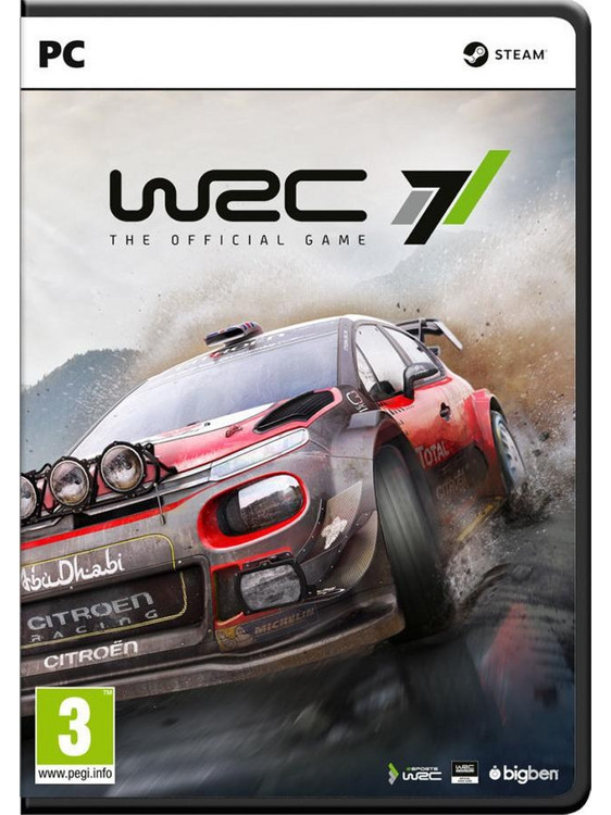 WRC 7 The Official Game Key PC