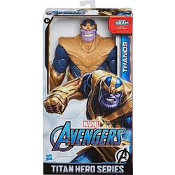 Hasbro Avengers Titan Hero Deluxe Thanos Φιγούρα Δράσης για 4+ Ετών 30cm