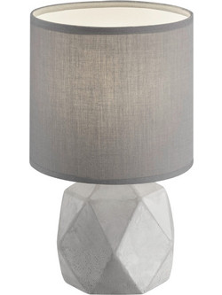 Trio Lighting R50831087 Πορτατίφ E14 Μπεζ Γκρι Φ16xΥ28cm