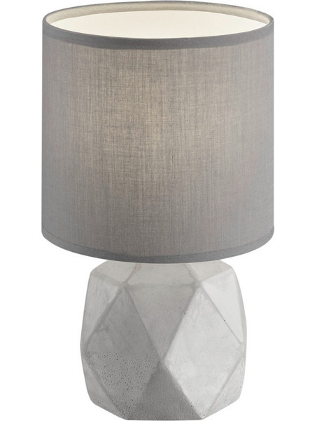 Trio Lighting R50831087 Πορτατίφ E14 Μπεζ Γκρι Φ16xΥ28cm