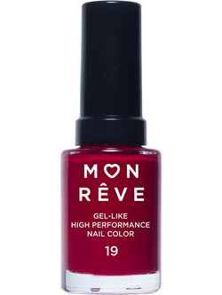 Mon Reve Gel Like 19 Gloss Βερνίκι Νυχιών Μακράς Διαρκείας 13ml