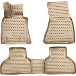 BMW X5 2013+| 4ΤΕΜ. Πατάκια(σκαφάκια) Μπεζ από Tpe Μαρκέ
