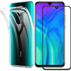 Tempered Glass 9H Για Xiaomi Redmi Note 8 Pro Προστατευτικό Οθόνης Full Glue - Μαύρο