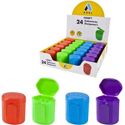 Adel ξύστρα Comfy βαρελάκι διπλή 7mm & 12mm