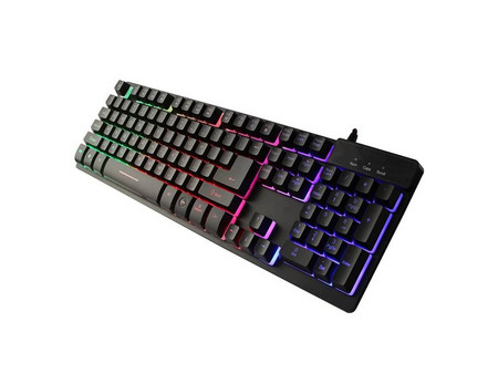 Mobilis ZYG-900 Gaming Πληκτρολόγιο RGB Black