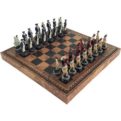 Italfama Pirates Σκάκι Δερμάτινο με Πιόνια 35x35cm