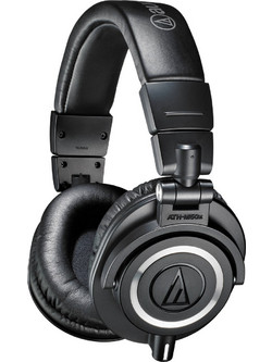 Audio Technica ATH-M50X Ενσύρματα & Ασύρματα Bluetooth Ακουστικά DJ Over Ear Μαύρα