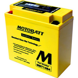 Motobatt Μπαταρία Μοτοσυκλέτας MBT14B4 13Ah