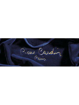 Κουβέρτα Υπέρδιπλη 220X240 Βελουτέ Pierre Cardin Nancy 545 Navy 9