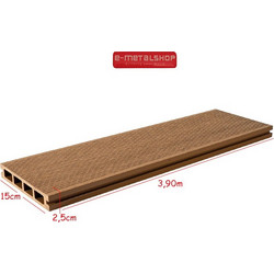Συνθετικό πάτωμα DECK WPC Δρυς 25x150x3900mm (η τιμή αφορά το τετραγωνικό μέτρο)