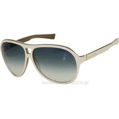 Marc Jacobs MARC012/S TFA/63 Γυναικεία Γυαλιά Ηλίου Aviator Κοκάλινα Λευκά με Μαύρο Polarized Φακό