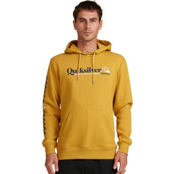 Quiksilver Check Yo Self Ανδρικό Φούτερ με Κουκούλα & Τσέπες Κίτρινο EQYFT04202-YLV0