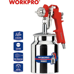 ΠΙΣΤΟΛΙ ΒΑΦΗΣ ΚΑΤΩ ΔΟΧΕΙΟ 1000ml (1,5mm) WP512002 WORKPRO