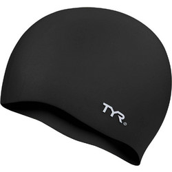 ΣΚΟΥΦΑΚΙ TYR WRINKLE-FREE SILICONE ADULT SWIM CAP ΜΑΥΡΟ