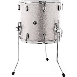 Gretsch Brooklyn Floor Tom - 18" x 16" Silver Sparkle